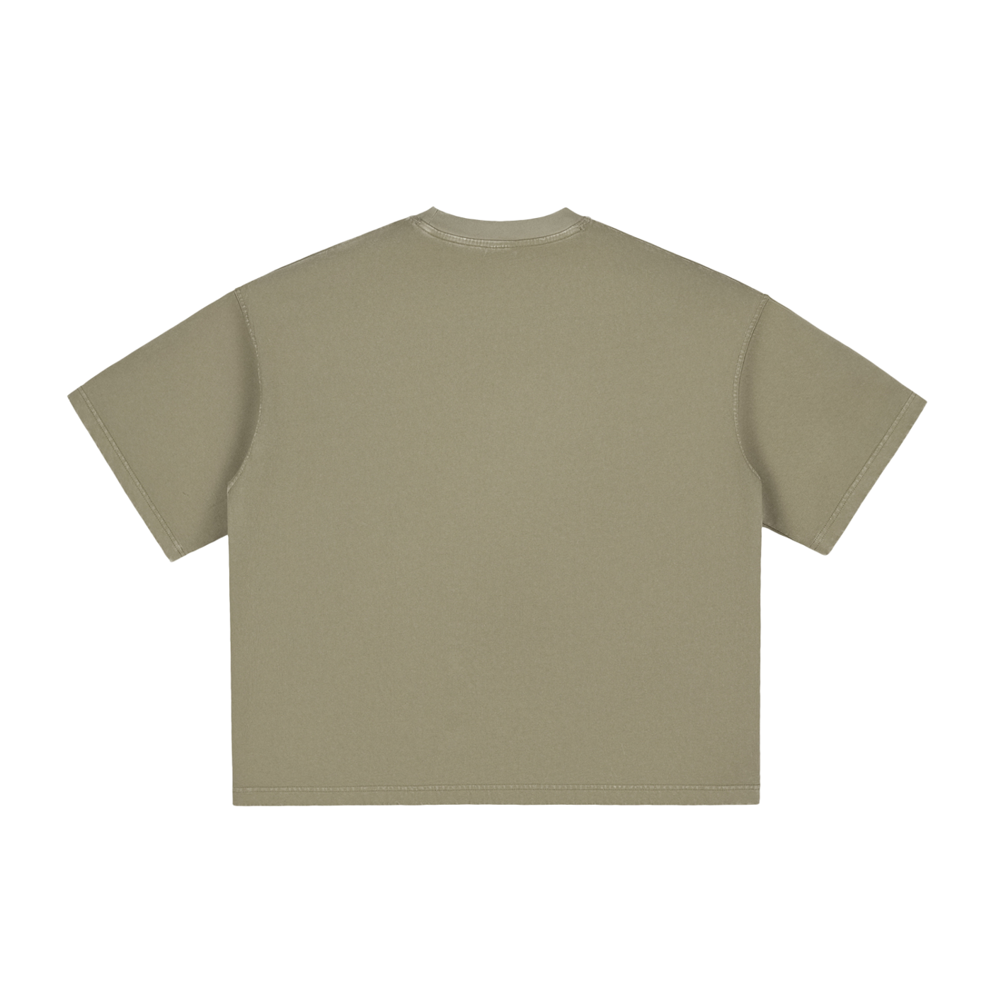 Vintage Wash "WANTED" Box Fit Tee