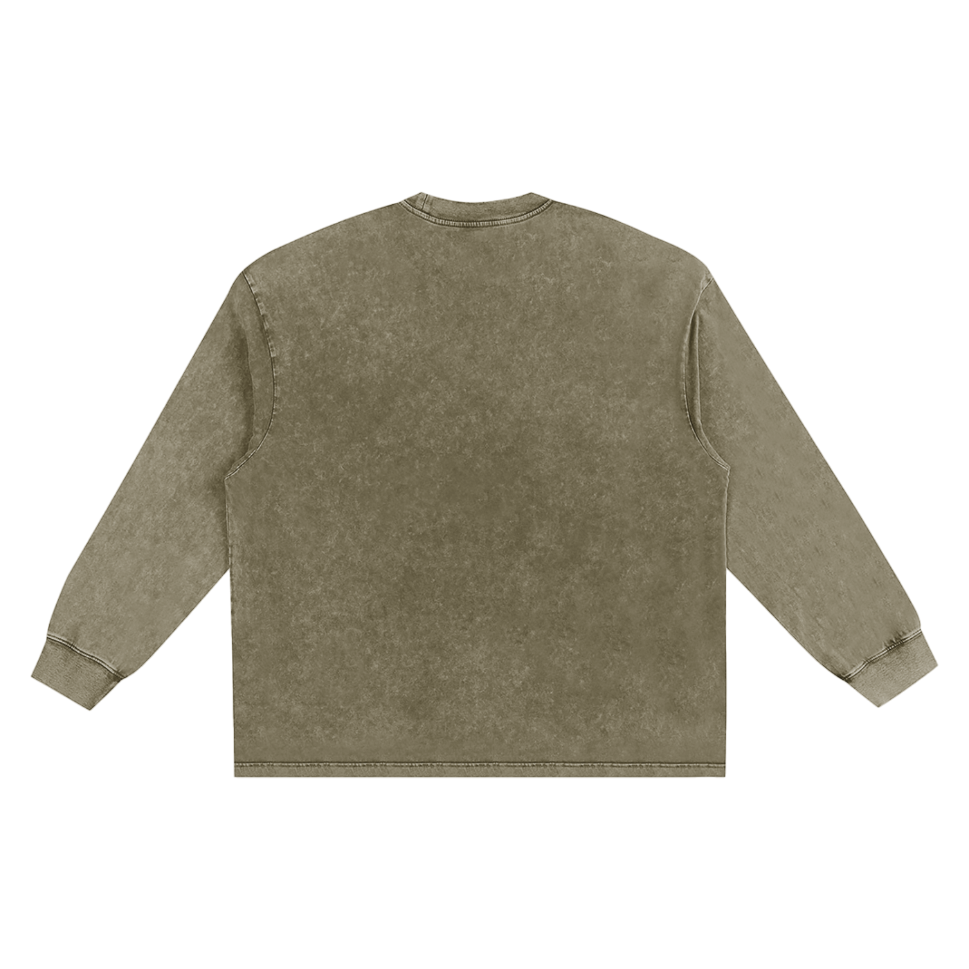 Snow Wash "MALCOLM X" Long Sleeve Tee