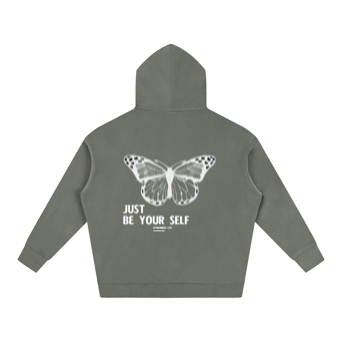 "JUST BE YOU." Fleece Hoodie