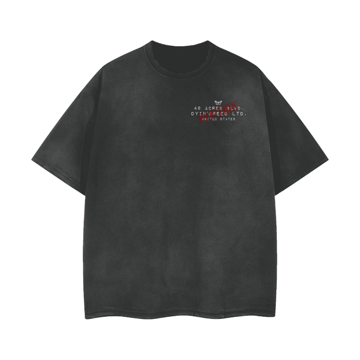 "BEAT THE ODDS" Washed Effect Vintage Tee