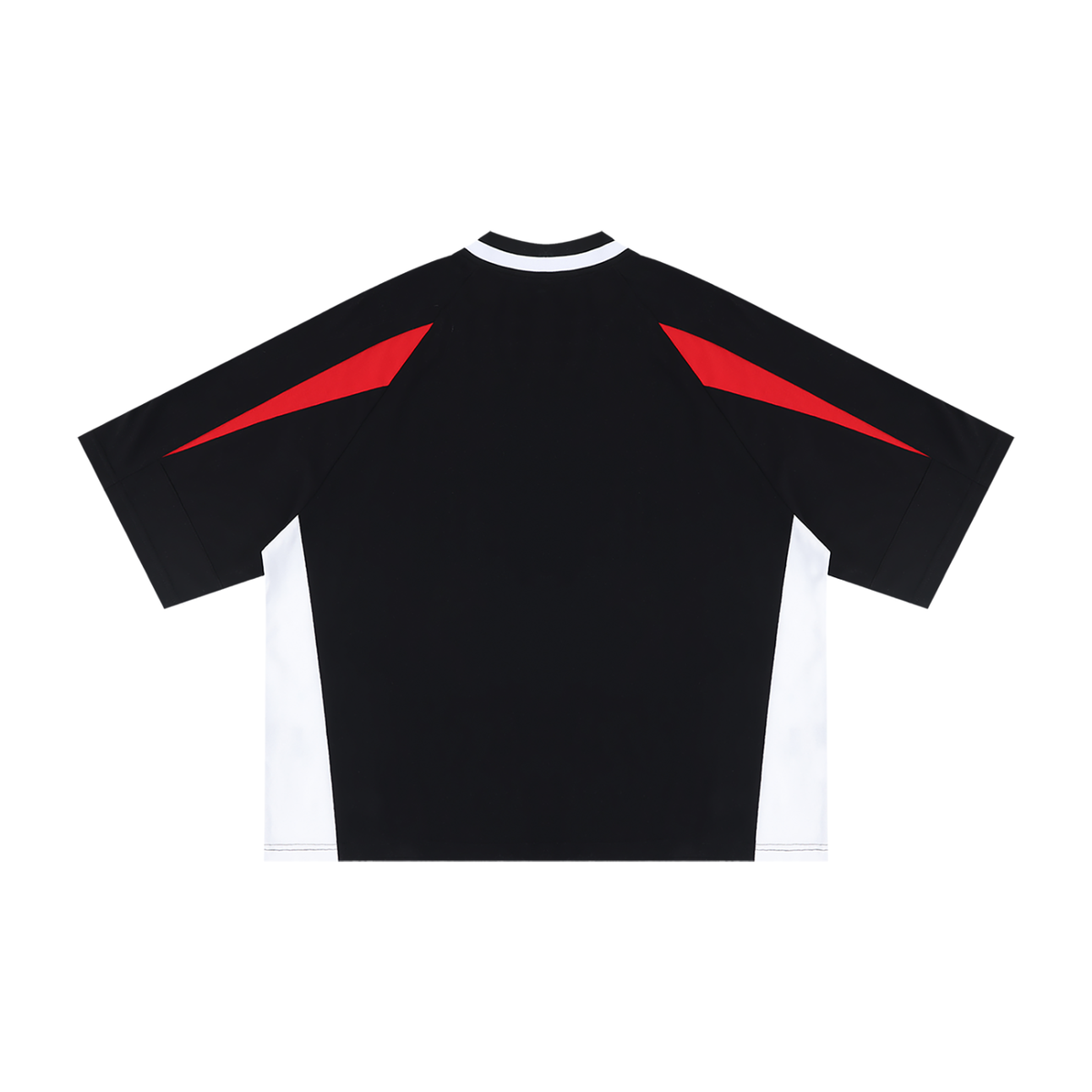 Oversized "SOCCER CLUB." V-Neck Jersey