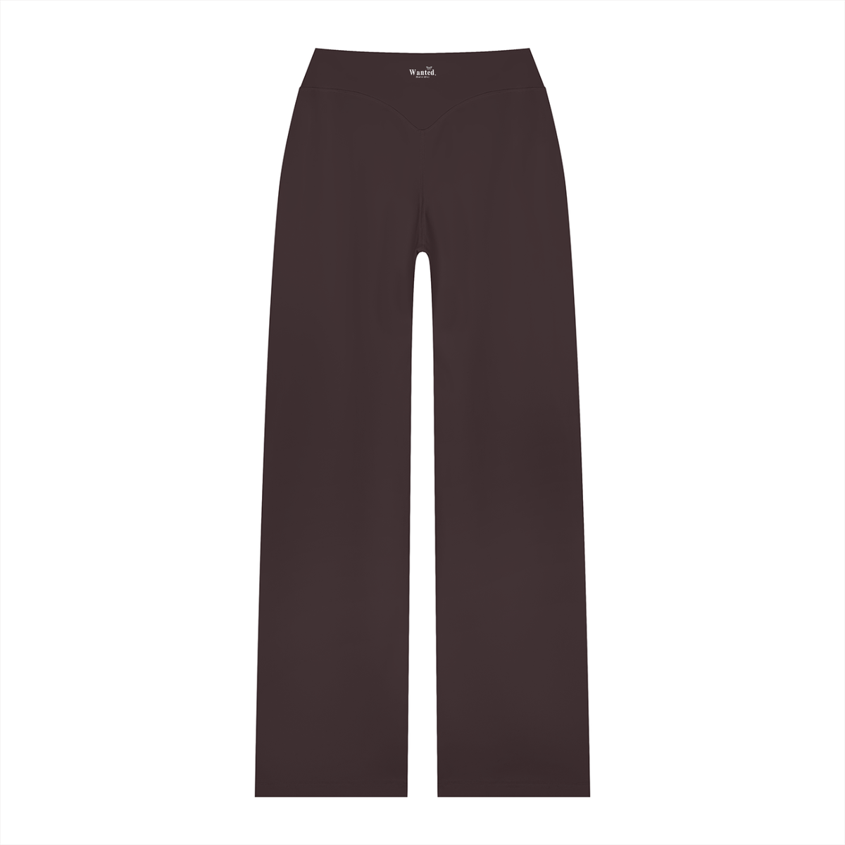 Women's "WANTED." High Waisted Straight Leg Yoga pants