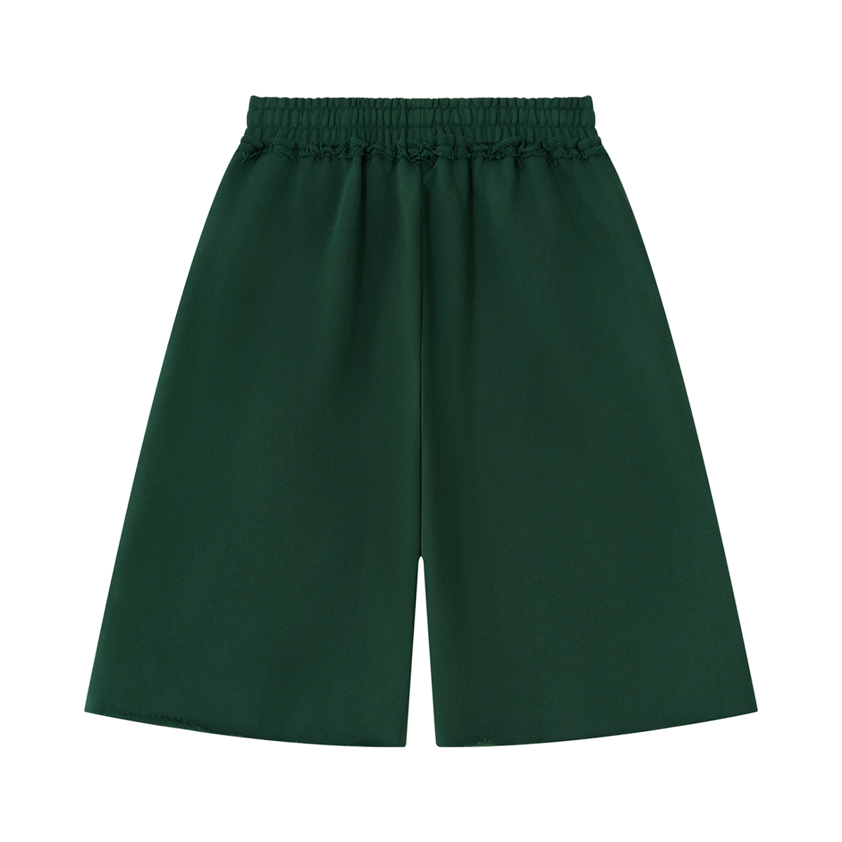 "LOWKEY." Heavyweight Raw Edge Shorts