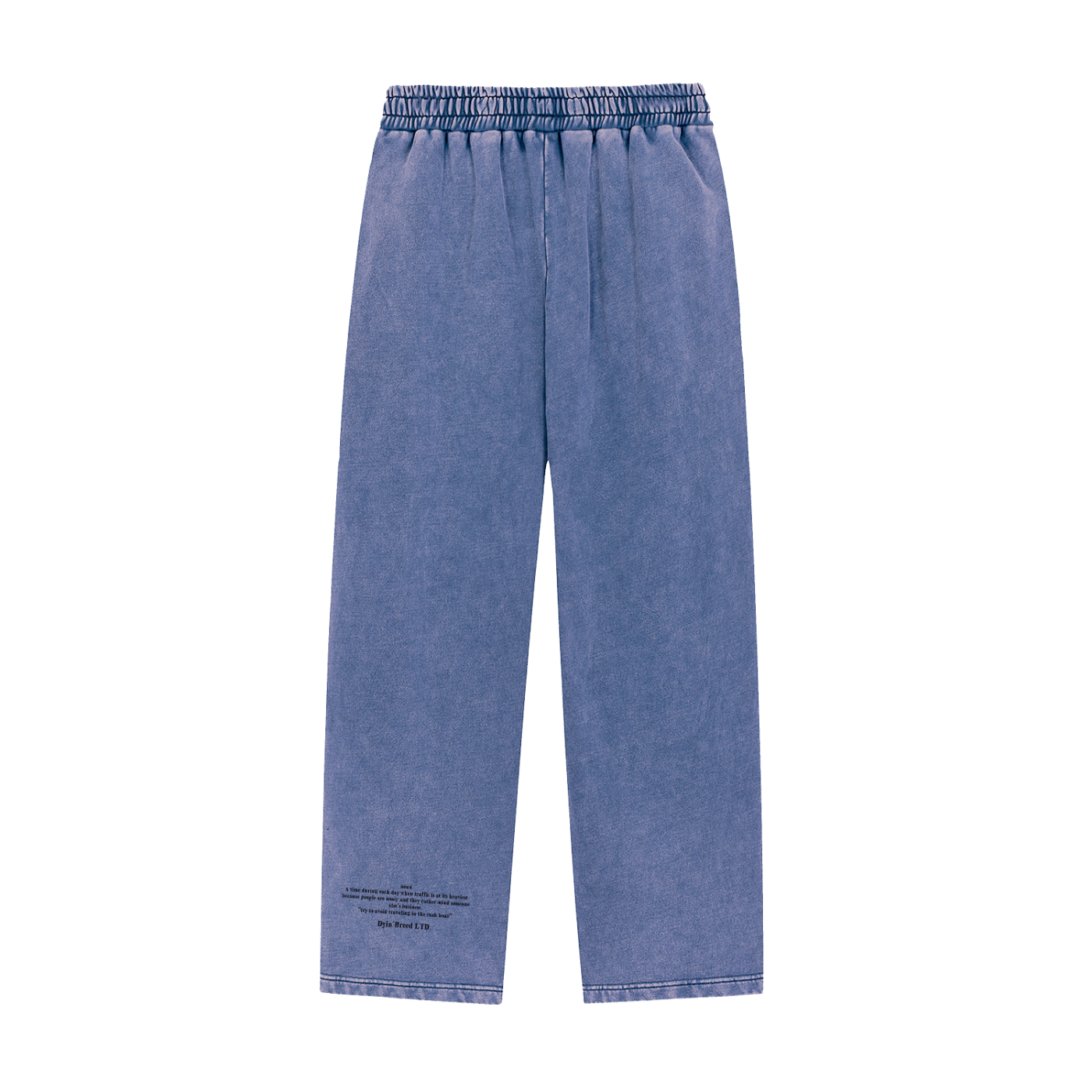 Washed Heavyweight "RUSH HOUR." Sweatpants
