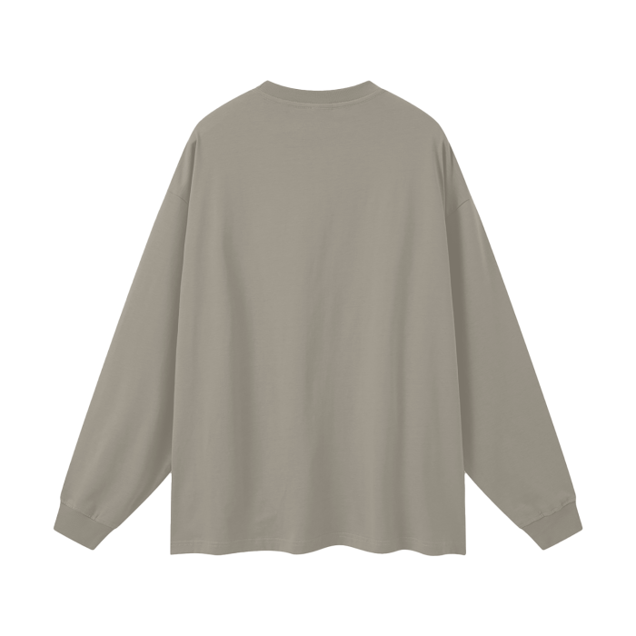 "CHAOS." Long Sleeve Tee (CAMEL)