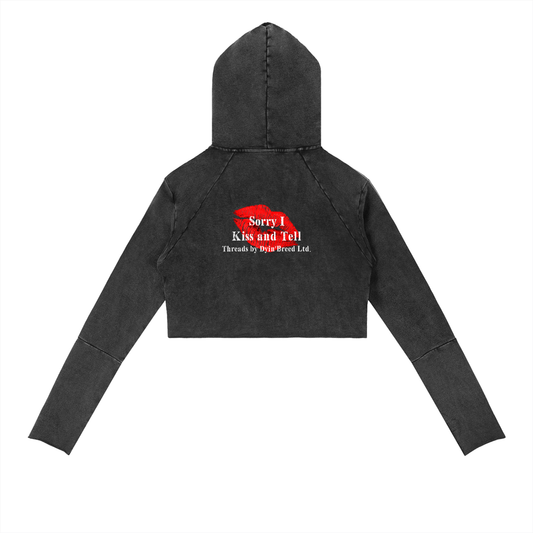 Vintage "KISS N TELL." Hoodie