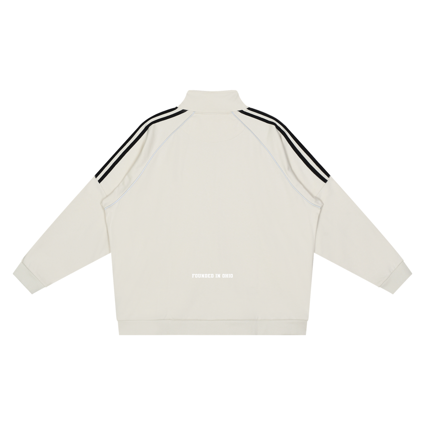 Reflective Striped "SOCCER CLUB." Jacket (Blue logo)