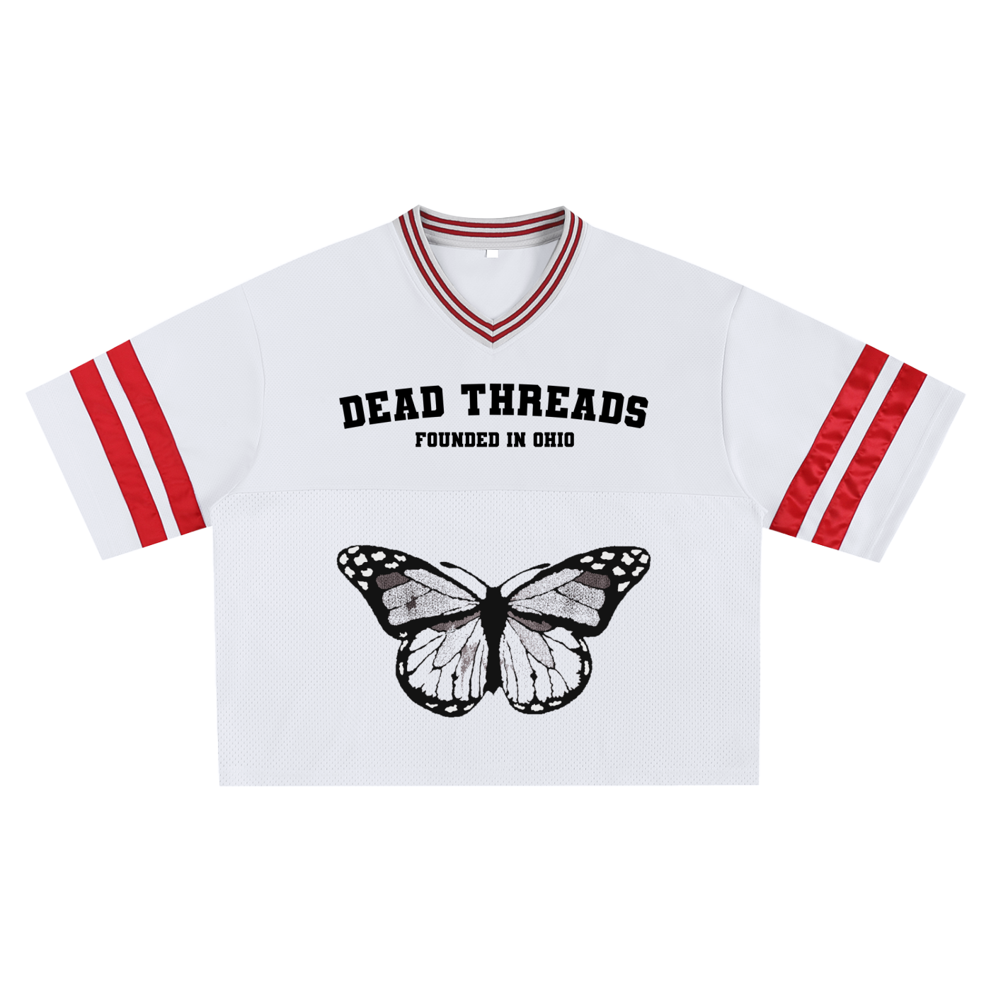 "BUTTERFLY." Box Fit Jersey