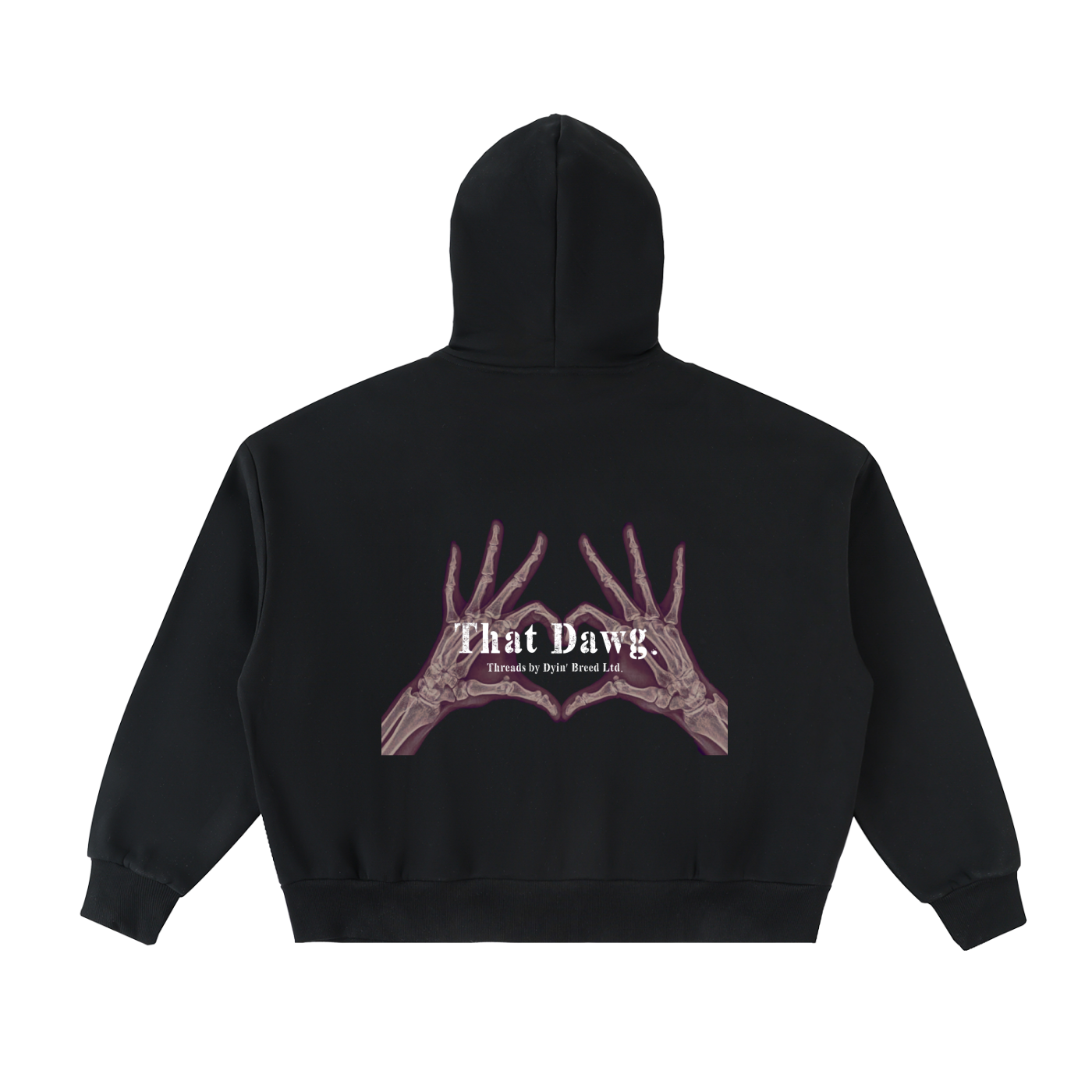 Full-Zip "THAT DAWG." Box Fit Hoodie