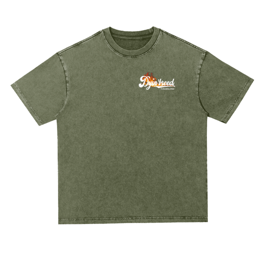 Heavyweight "POCKET WATCH." Oversize Acid Wash Tee