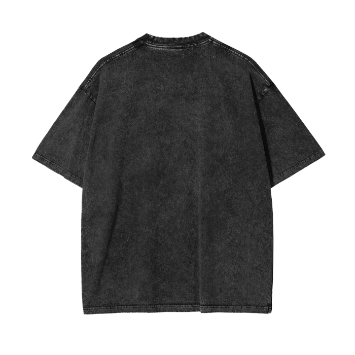 Washed "Malcolm X." Tee