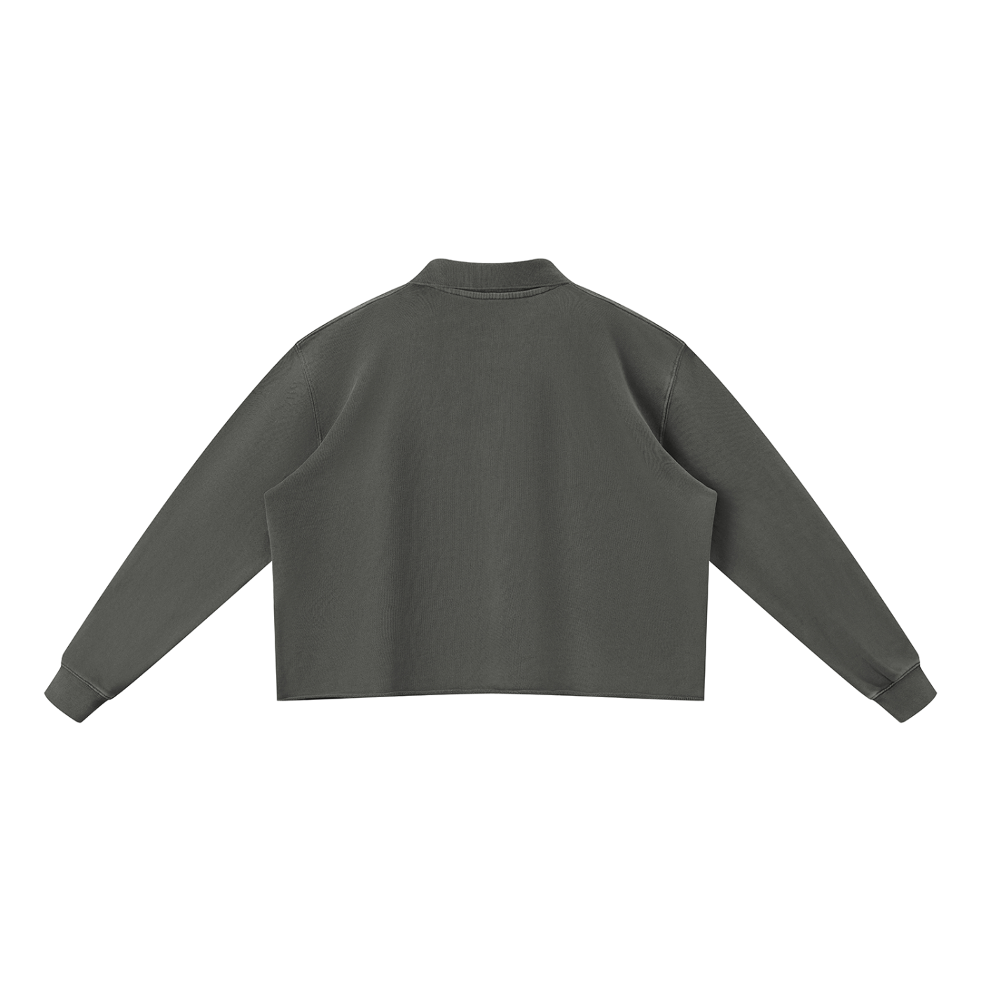 "BALL PARK." Washed Pullover Sweatshirt