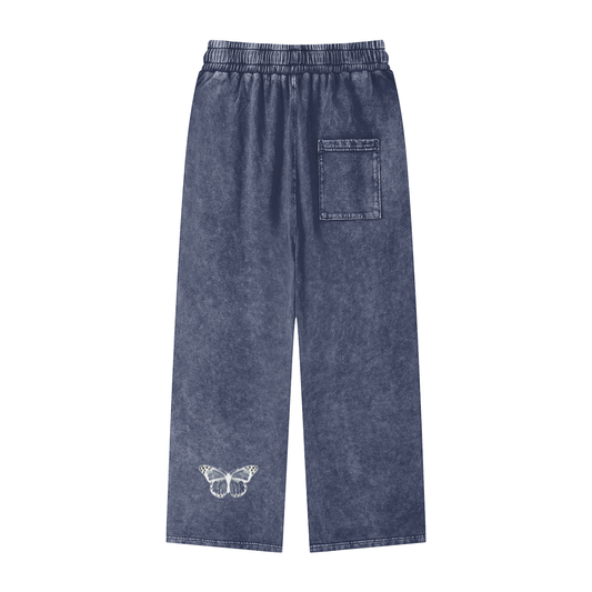 Oversized Acid Wash "POCKET WATCH." Sweatpants (colors)