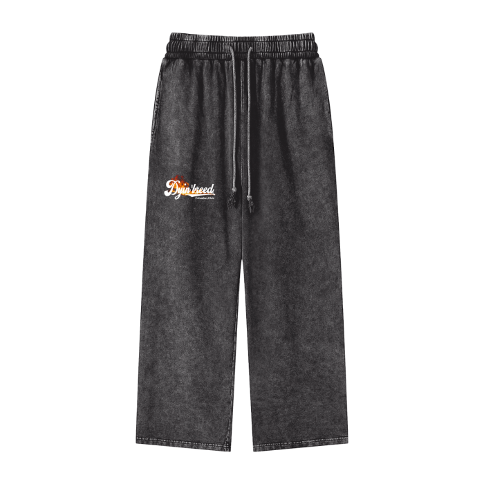Acid Wash "POCKET WATCH." Sweatpants