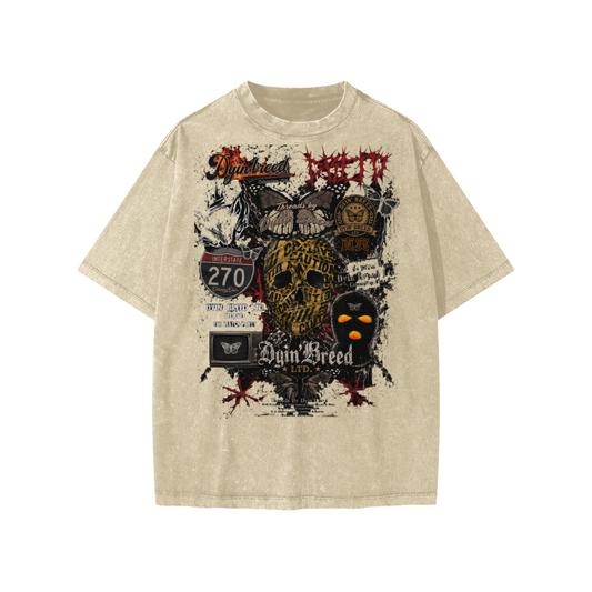 Washed "CHAOS PT2." Kids' Tee