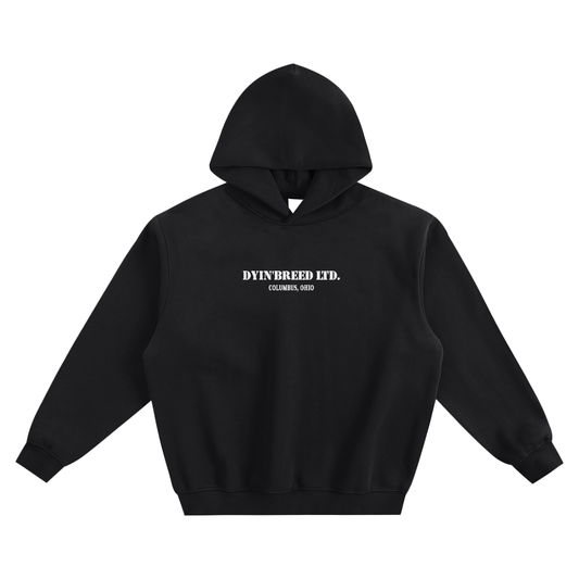 Fleece "ARMY." Box Fit Hoodie