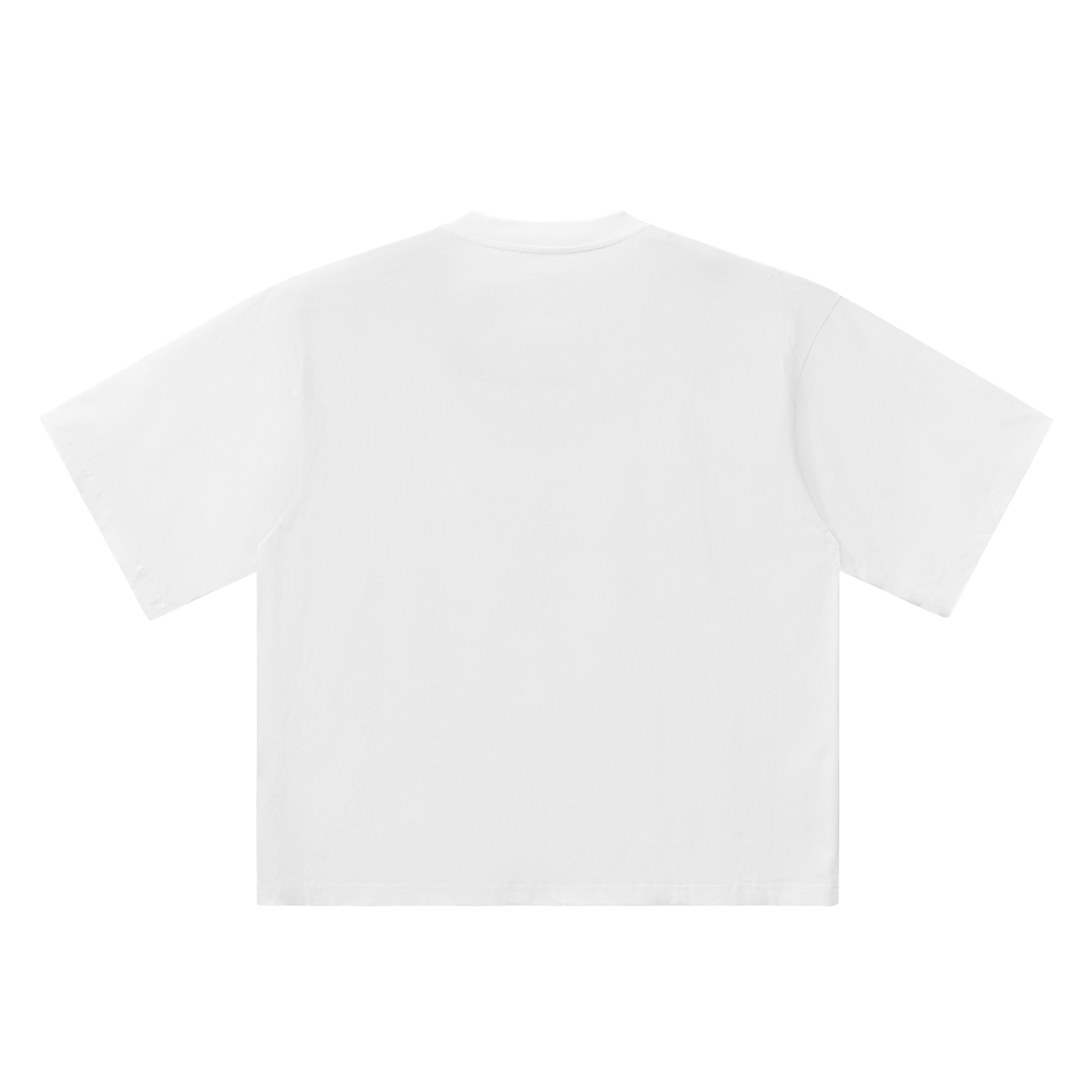 Oversized Drop Shoulder "SOCCER CLUB." Tee (BlackOUT)