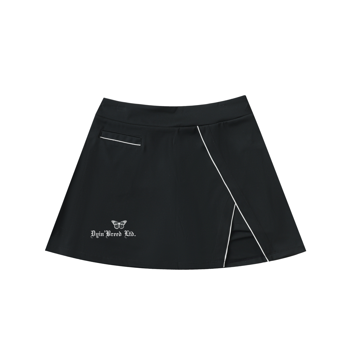High-Waist Dyin'Breed Tennis Skort