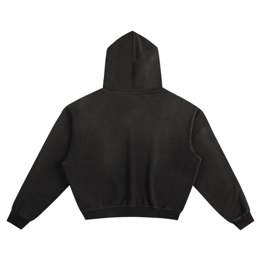 "Black Japan" Boxy Hoodie