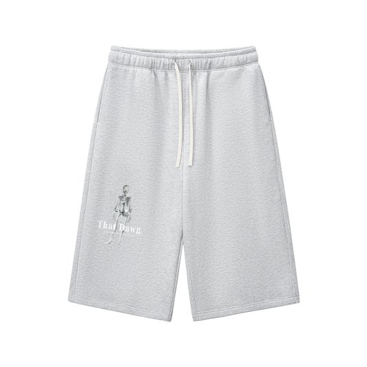 "THAT DAWG." Three-quarter Sweatshorts