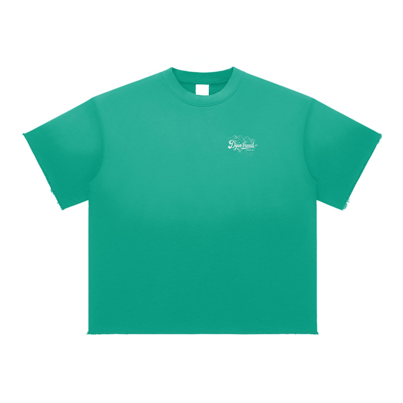Sun Fade "ALL PRAISE." Raw Edge Tee