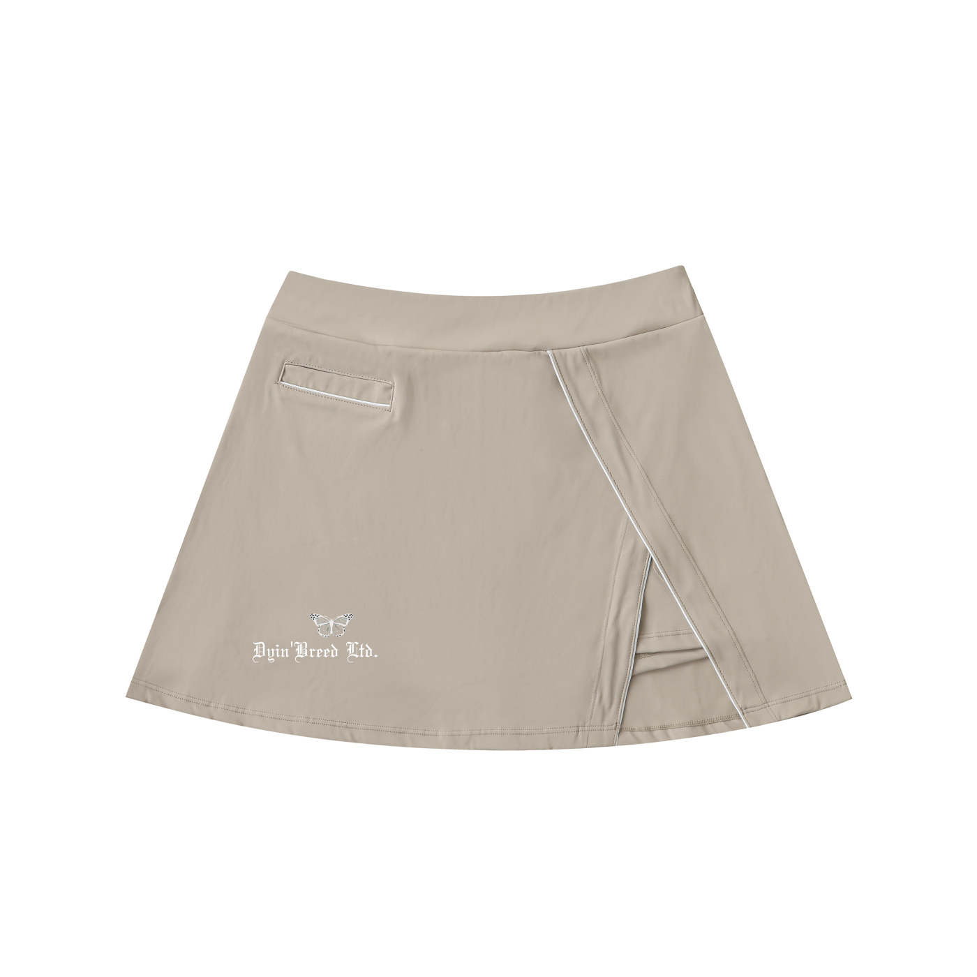 High-Waist Dyin'Breed Tennis Skort