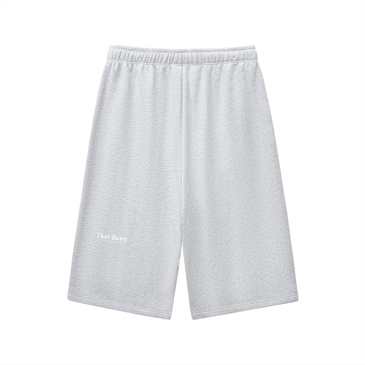 "THREADS TO RICHES." Three-quarter shorts
