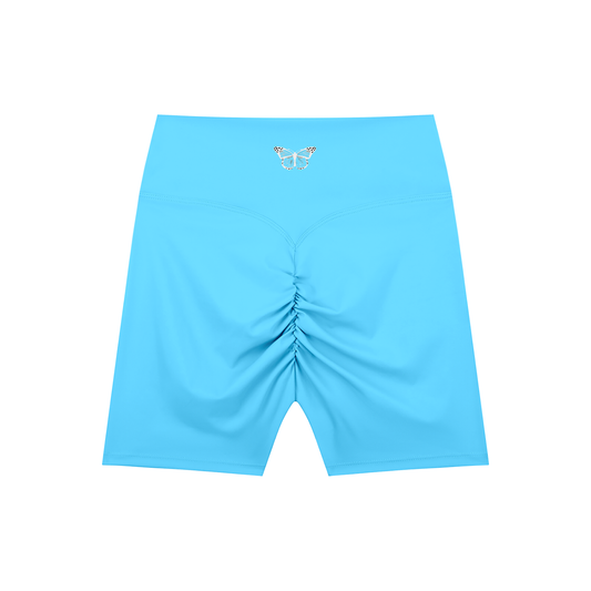 Women's High-Waisted "WANTED." Biker Shorts (+COLORS)