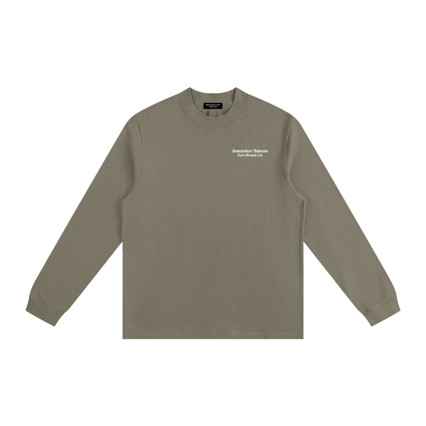 "Living and Dying." Essential Tee (WHITEout)