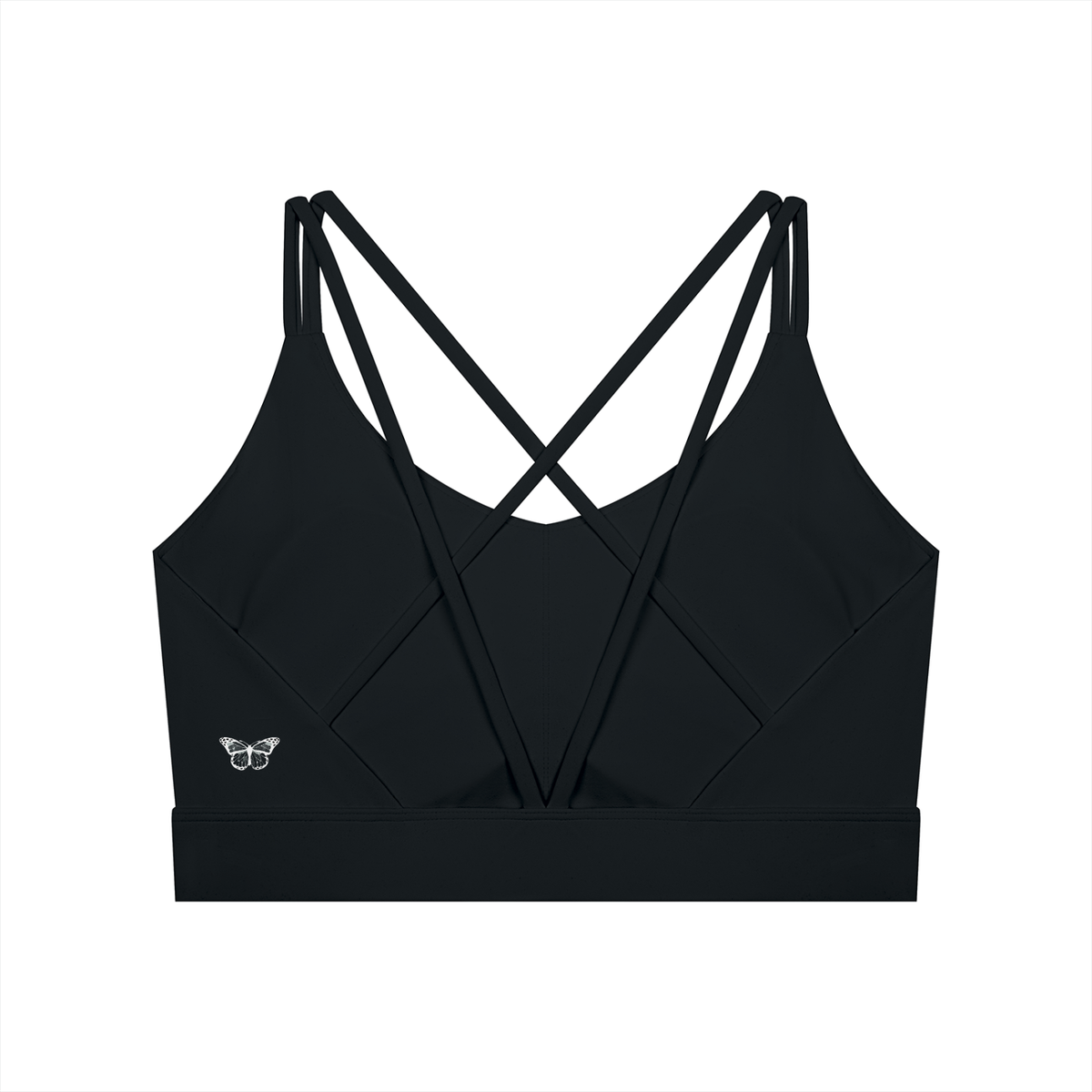 Women's Lycra "WANTED." Yoga Sport Bra