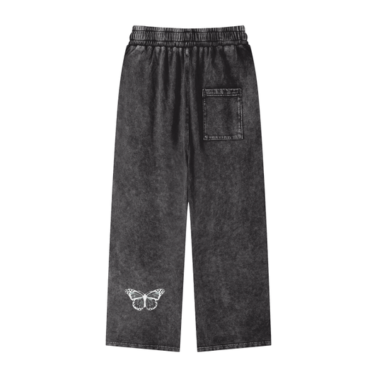 Acid Wash "POCKET WATCH." Sweatpants