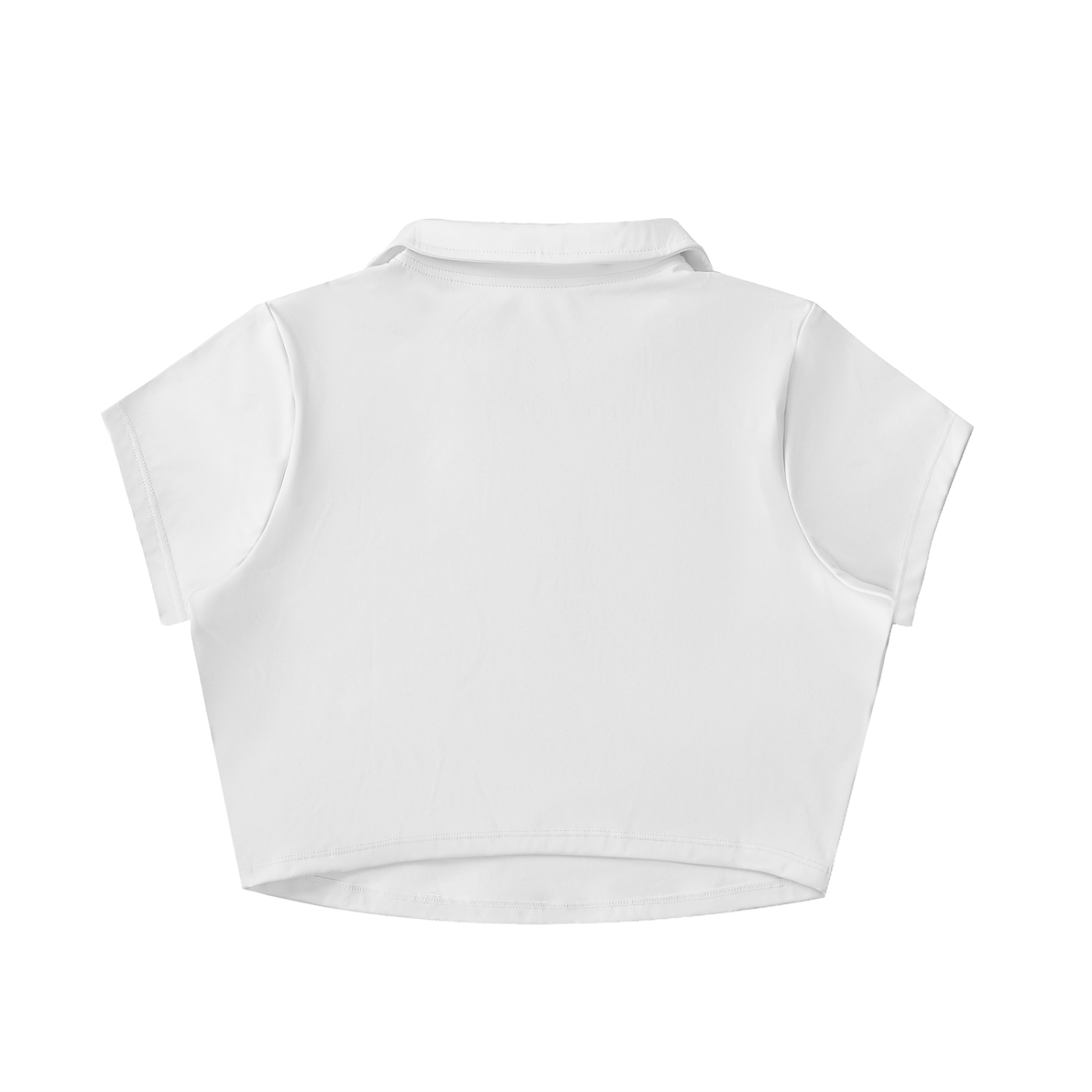 Dyin'Breed Crop Tennis polo (white)