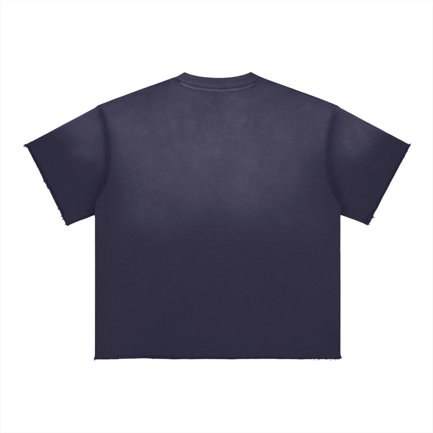 Sun Fade "SAVE ME." Raw Edge T-Shirt