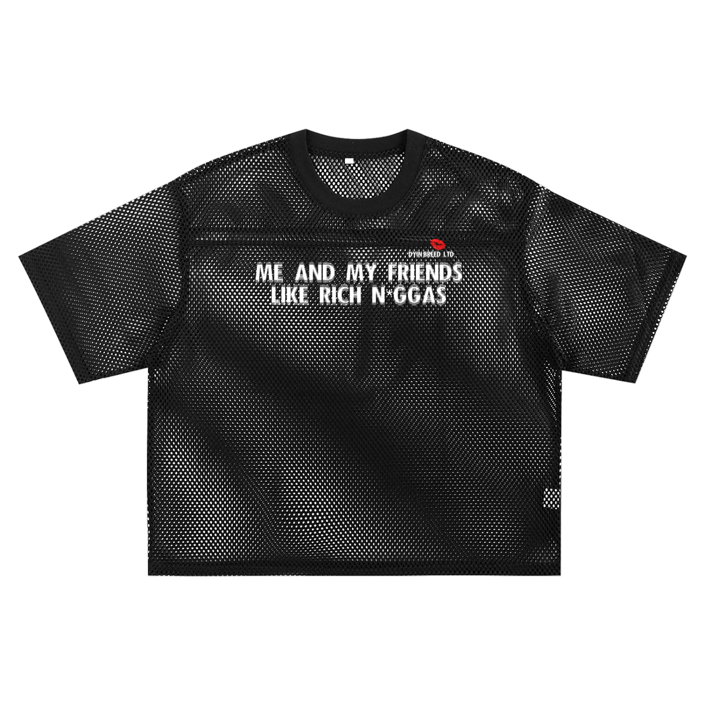 See-through "HERS." Box Fit Jersey