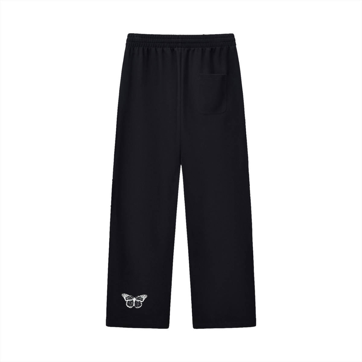 "POCKET WATCH." Striped Sweatpants