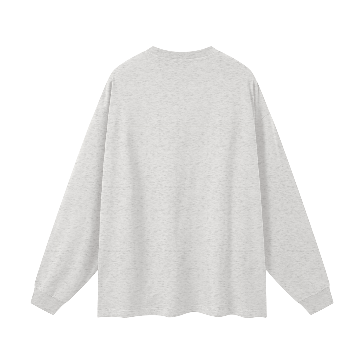 Oversized "NELSON MANDELA." Long Sleeve Tee