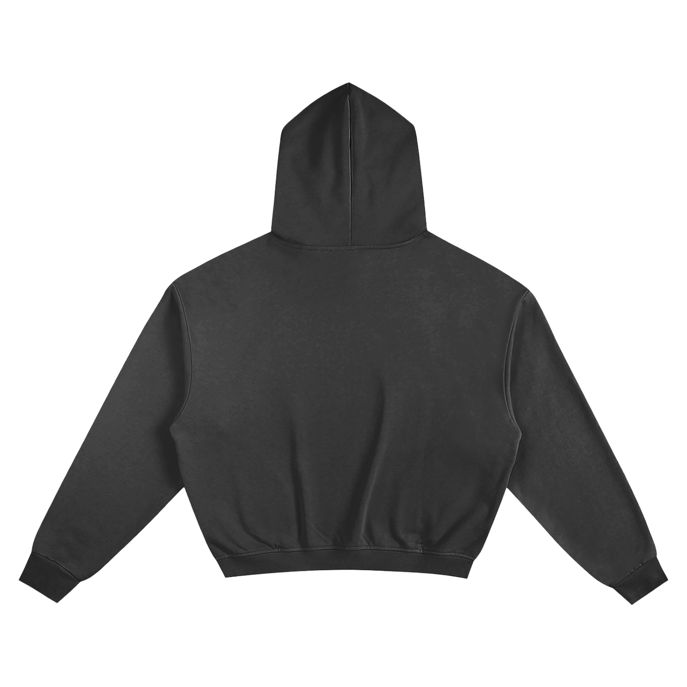 "270." Box Fit Hoodie (Black + Gray)