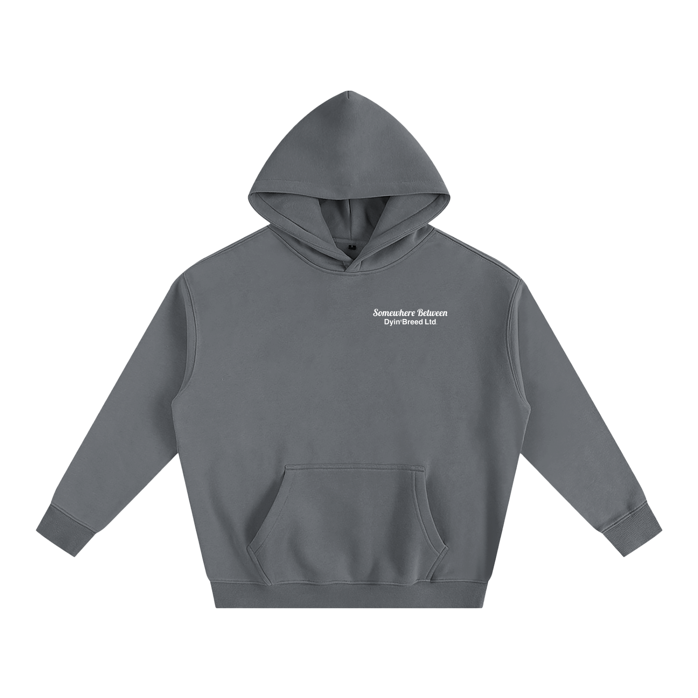 "Living & Dying" Hoodie (Black + Gray)