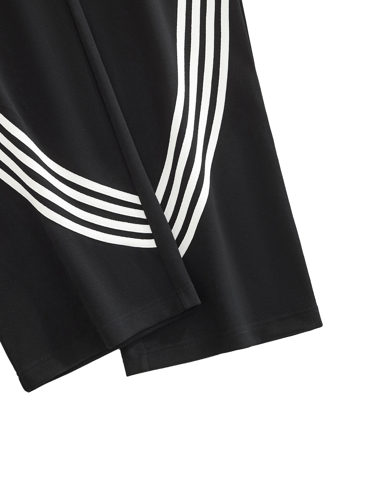 "POCKET WATCH." Striped Sweatpants
