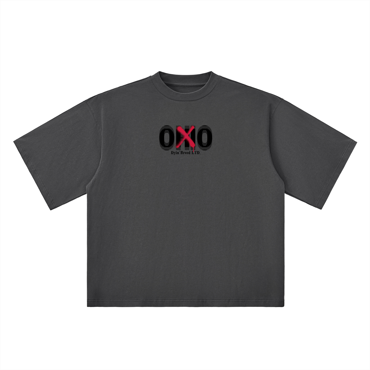 Oversized "OHIO." Drop Shoulder Tee