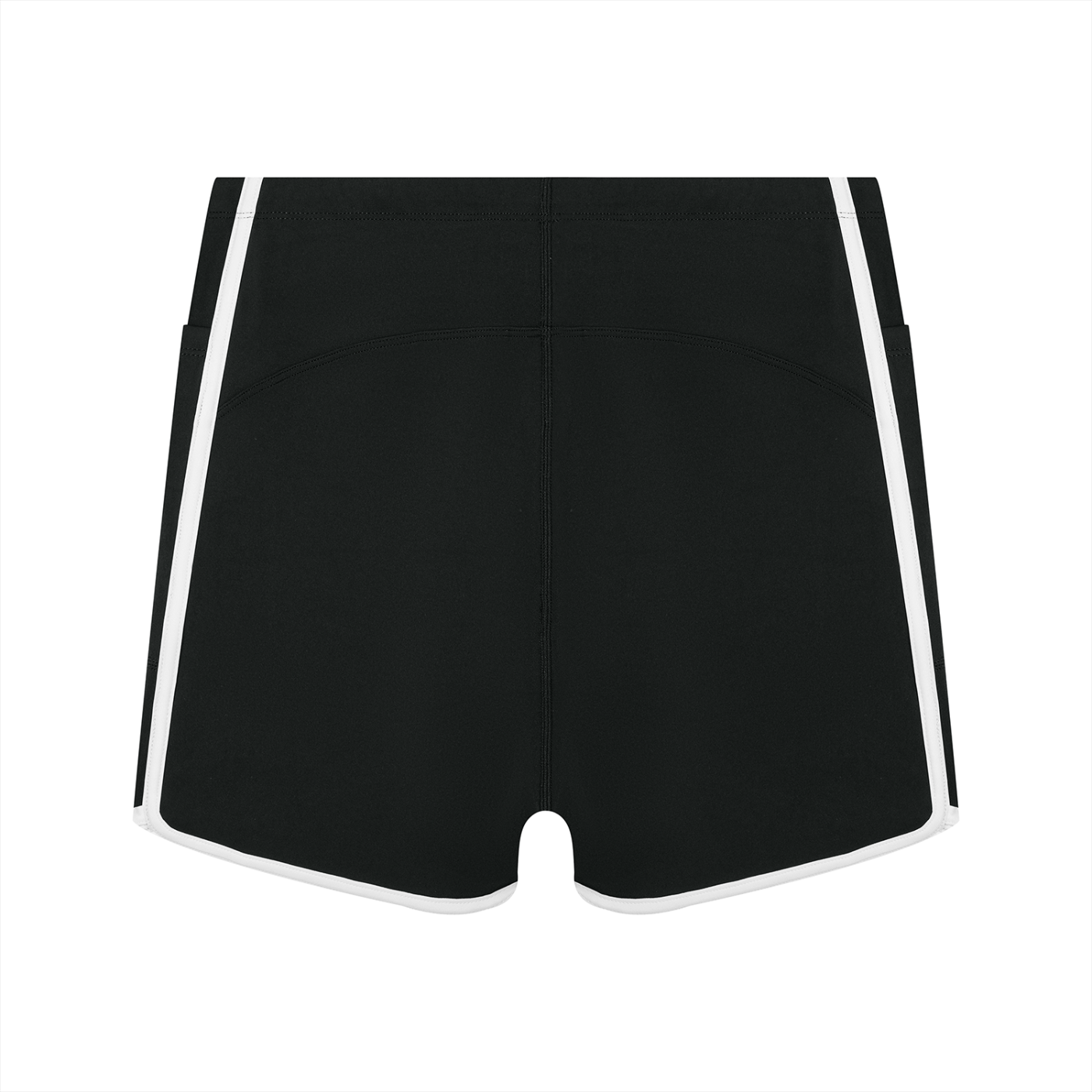Women's High Rise "BALLPARK." Yoga Shorts