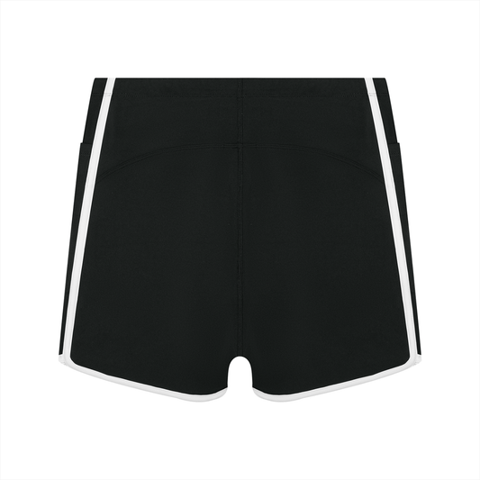 Women's High Rise "BALLPARK." Yoga Shorts