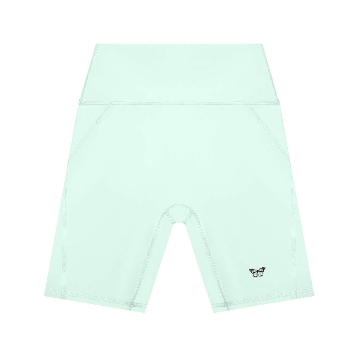 Women’s Lycra "WANTED." High Waisted Yoga Shorts