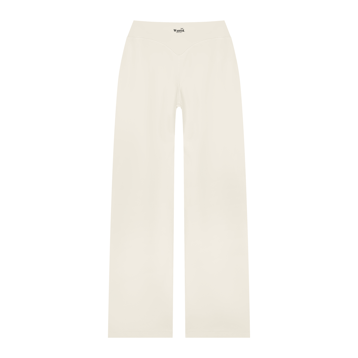 Women's "WANTED." High Waisted Straight Leg Yoga pants