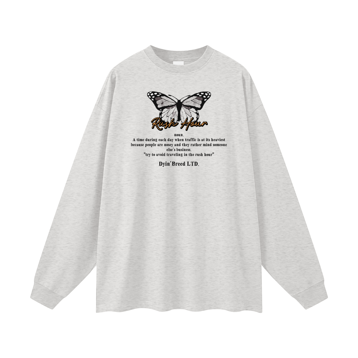 "RUSH HOUR." Long Sleeve Tee