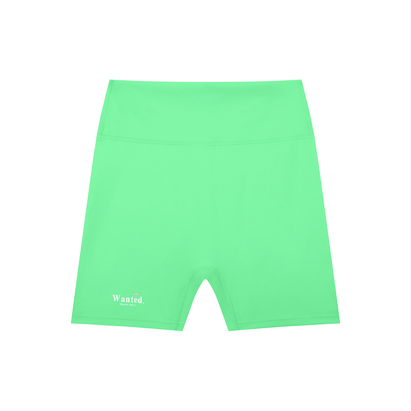 Women's High-Waisted "WANTED." Biker Shorts (+COLORS)