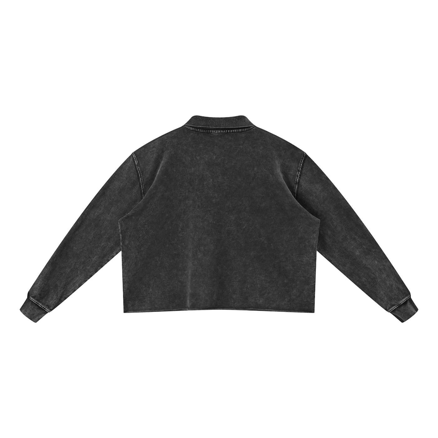 "BALL PARK." Washed Pullover Sweatshirt