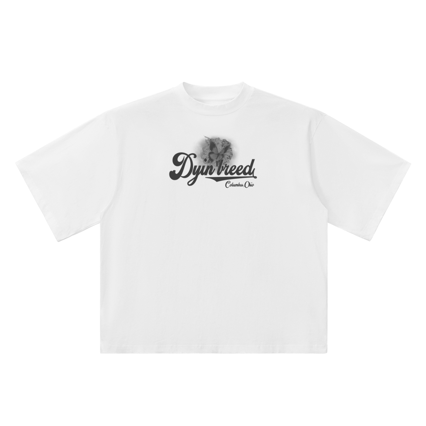 Oversized "BALLPARK." Drop Shoulder Tee