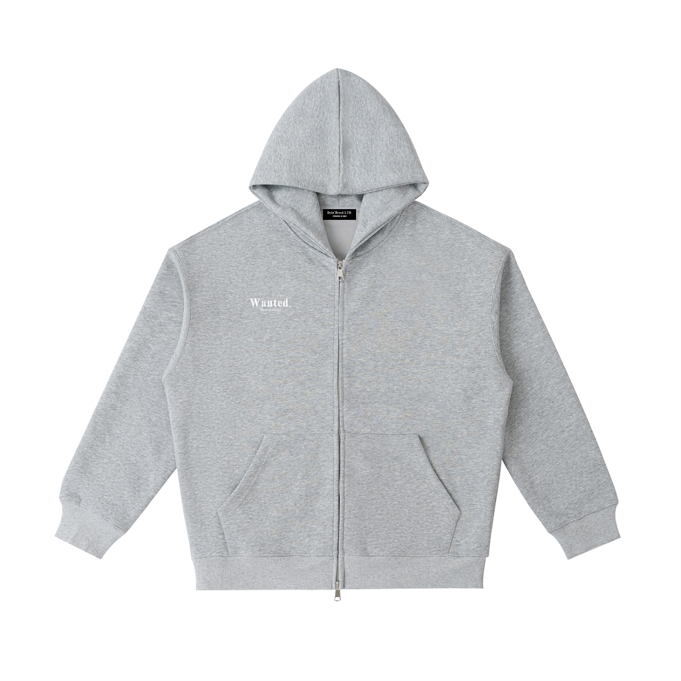 Heavyweight "WANTED." Hoodie