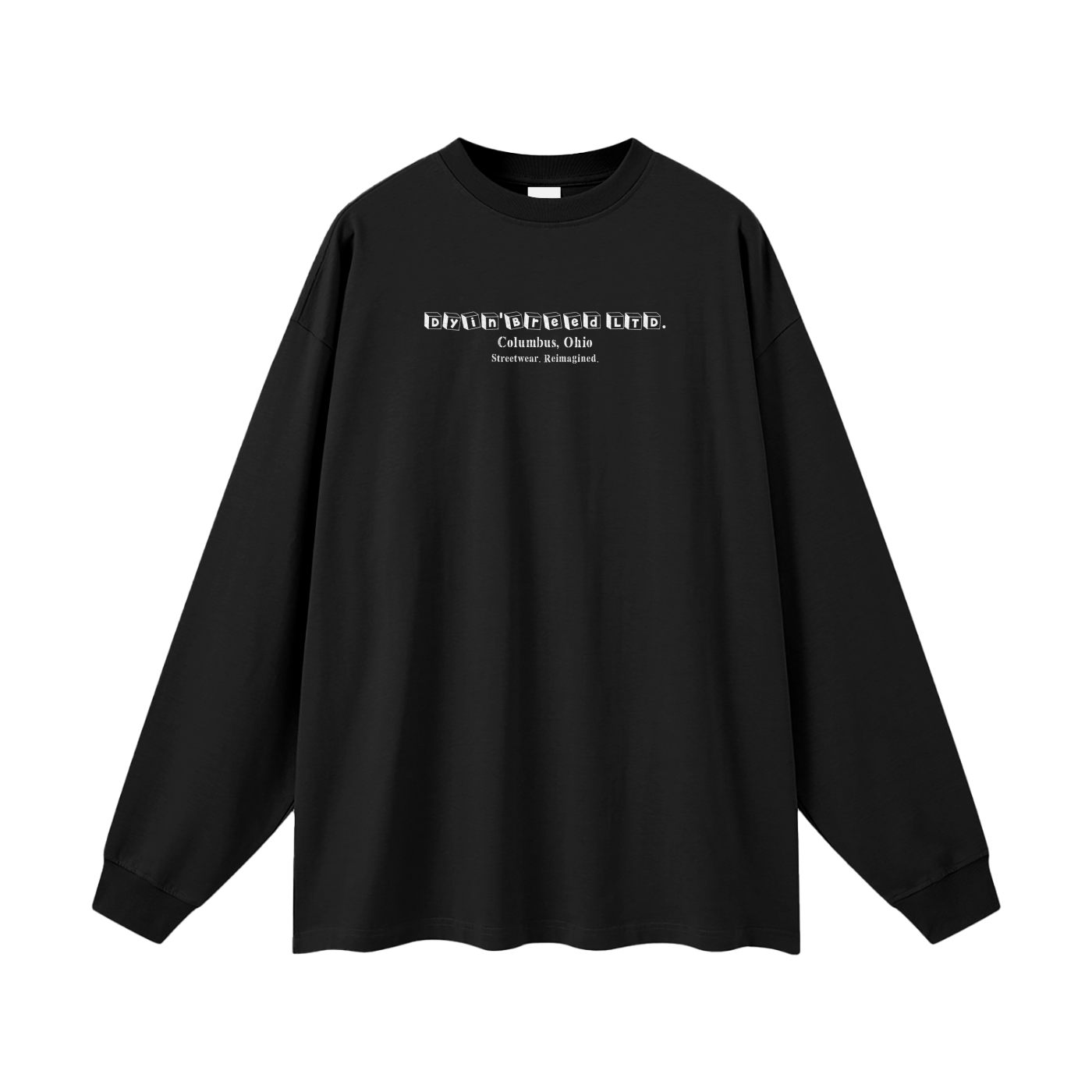 "BUILDING BLOCKS." Long Sleeve Tee